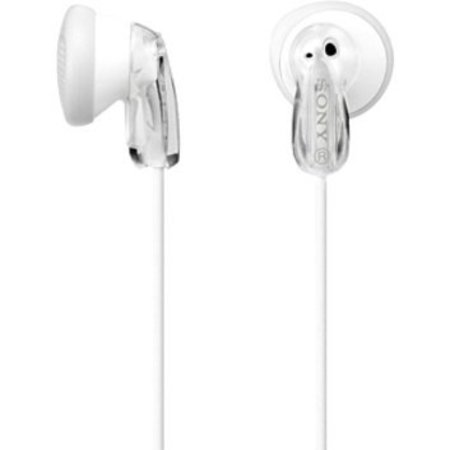 Earbuds Headphones White -  SONY, MDRE9LP/WHI